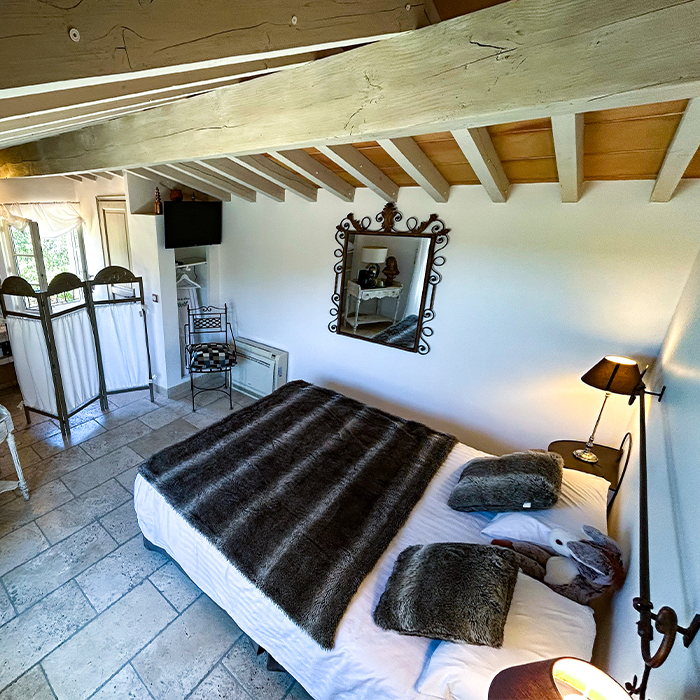 Chambre Cocooning, La Bastide des Oliviers